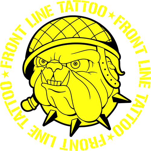 Logo Front Line Tattoo