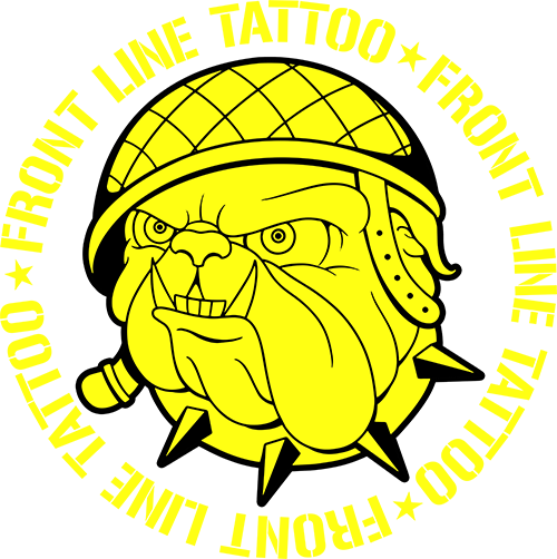 Logo Front Line Tattoo