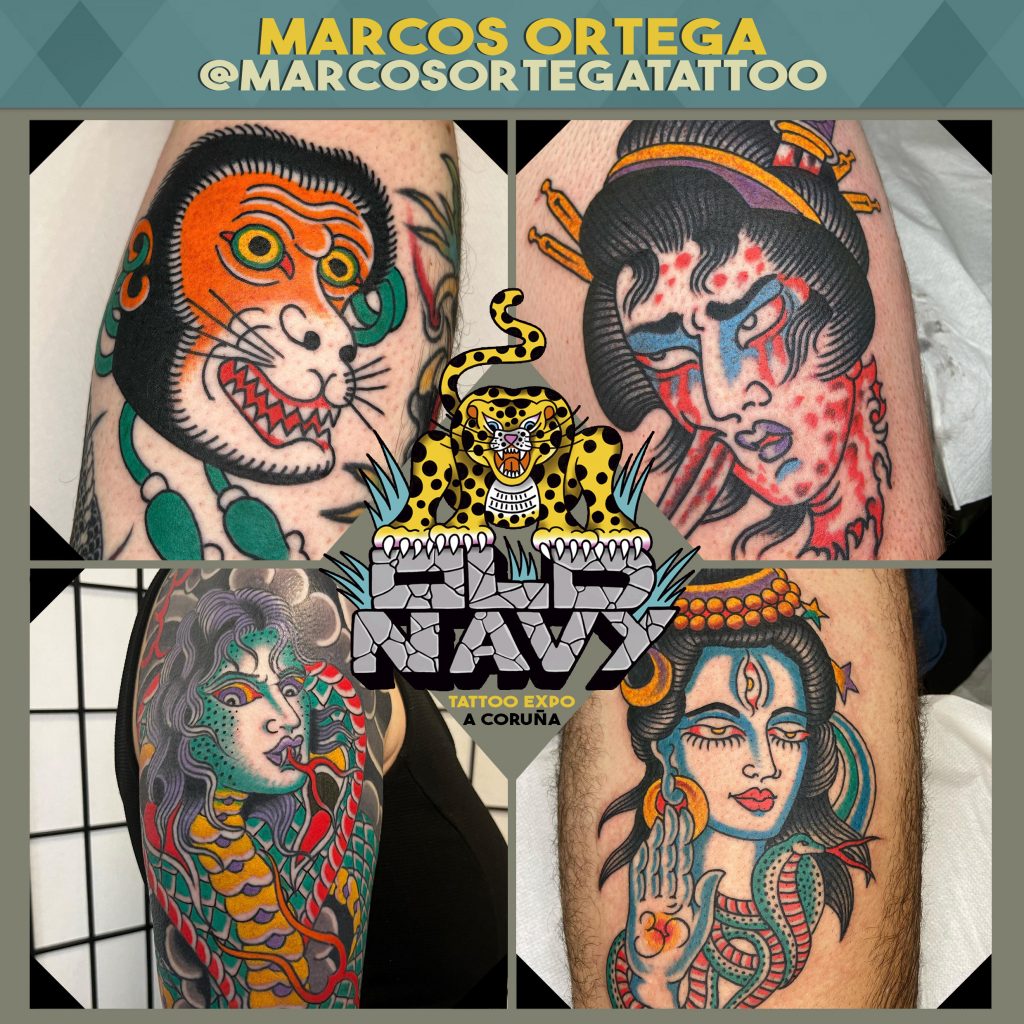 Tatuajes de Marcos Ortega
