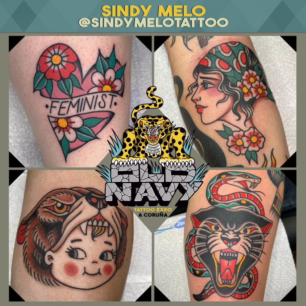 Tatuajes de Sindy Melo